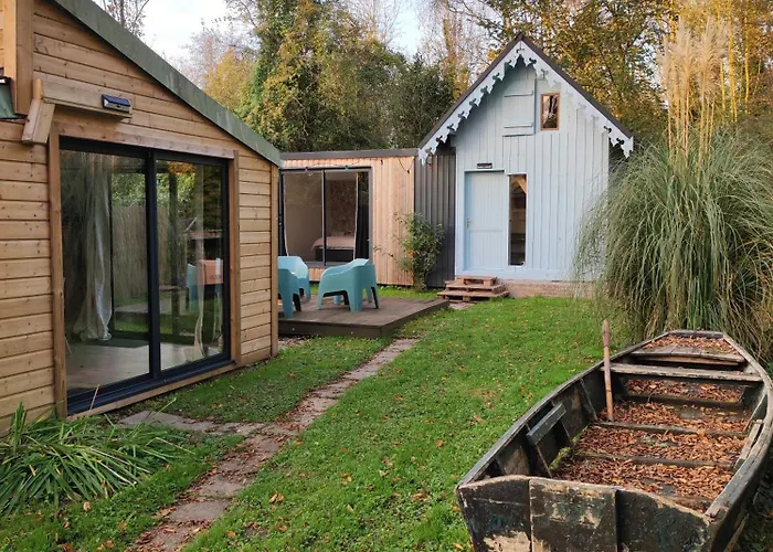 Bleue Des Hortillonnages Holiday home Amiens